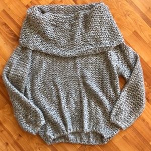 Cowl Neck Sweater- the softest material